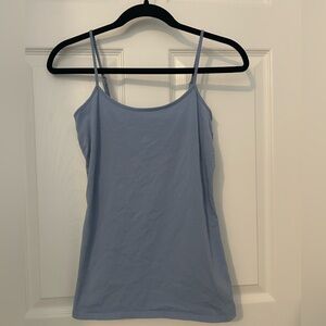 Halogen blue tank top